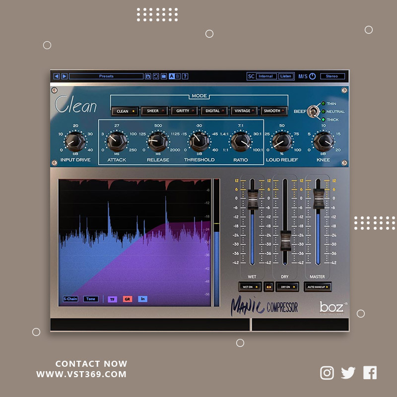 [躁狂压缩机] Boz Digital Labs Manic Compressor 1.1.3