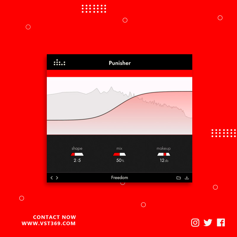 [磁带式饱和效果器] Denise Audio Punisher  2.0.0