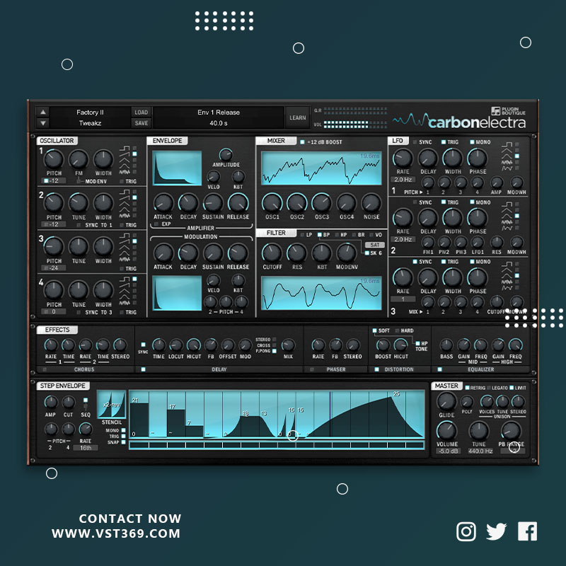 [合成器] Plugin Boutique Carbon Electra 1.5