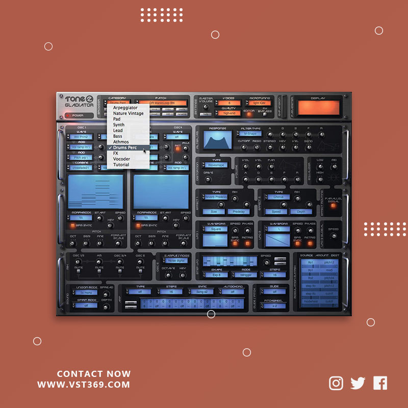 [合成器] Tone2 Gladiator 3.5.2