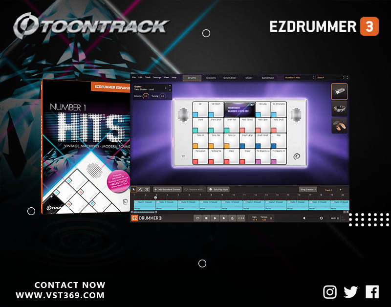 【EZ鼓音源】Number 1 Hits 经典鼓机电子鼓