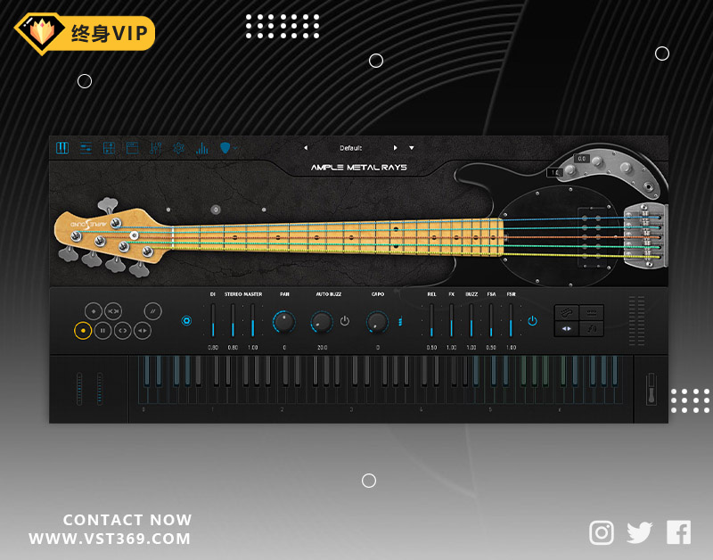 【5 弦低音贝斯- AMR】 Metal Ray5 3.6.0